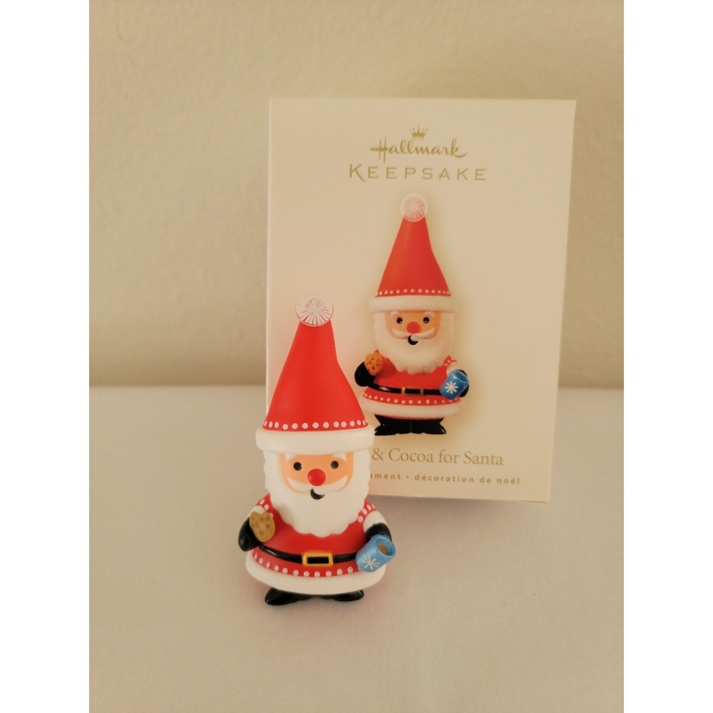 COOKIES & COCOA FOR‎ SANTA Hallmark Ornament 2008
